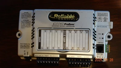 Reliable Controls MACH-ProZone MPZ44 BACnet Unitary Controller xx8344 MPZ44T0091 - Image 1 of 4