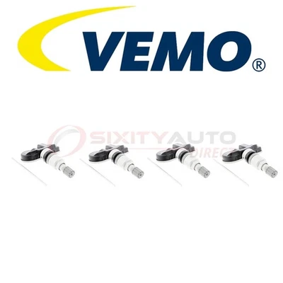 4 pc VEMO Tire Pressure Monitoring System Sensor for 2016-2017 BMW M6 4.4L ls - Image 1 of 4
