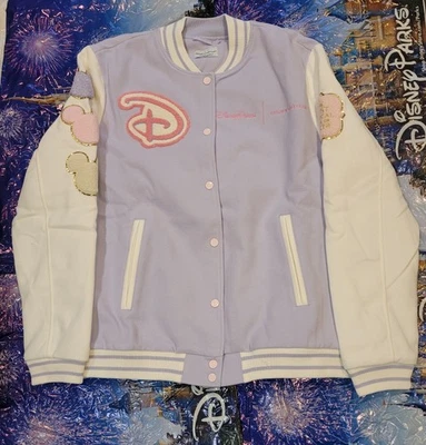 Stoney Clover Lane Walt Disney World Varsity Jacket Sizes XL, 1X, 2X, and 3X - Image 1 of 4