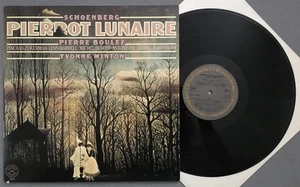 U108 Schönberg Pierrot Lunaire Boulez Zukerman Minton CBS 76720 Stereo - Picture 1 of 4