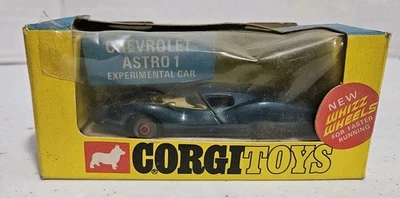 Vintage Corgi Toys 347 Chevrolet Astro 1 Experimental Car In Original Box - Image 1 of 4