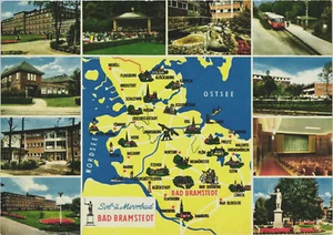 Postcard: Views of Bad Bramstedt -- ca. 1978 -- Schleswig-Holstein, Germany - Picture 1 of 2