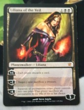 Liliana of the Veil MTG Innistrad Mythic Rare Moderately Played x1 OC1