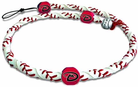 MLB MAJOR LEAGUE BASEBALL  GAMEWEAR FROZEN ROPE LEATHER NECKLACE Cover