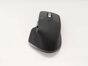 Logitech MX Master 3S souris sans fil Bluetooth rapide ergonomique 8K gris foncé - Photo 1/16