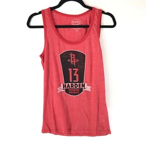 NBA Houston Rockets Womens Tank Top Harden 13 Sleeveless Red Size XL - Picture 1 of 3