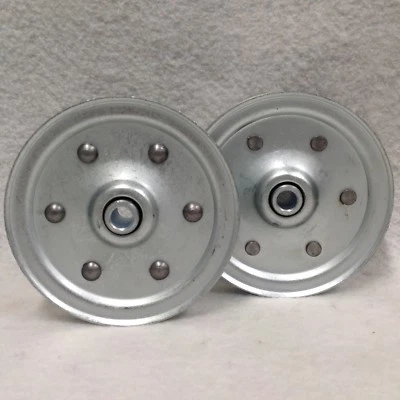 Two 4" Pulley Heavy Duty 200 lb Rating Sheave Garage Door Part Overhead Hardware - Image 1 of 3