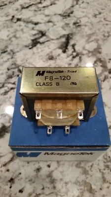  MagneTek 功率变压器 F8-120 PRIMARY 115V 50/60Hz — 第 1/3 张图片