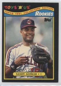 1991 Topps Toys R Us Rookies Box Set Sandy Alomar Jr #1