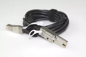 Lot of 2 EMC Mini-HDX4 Cable PN:038-003-810 - Picture 1 of 5