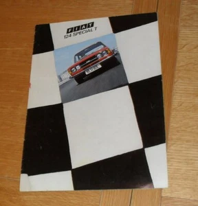 Fiat 124 Special T Brochure 1974 - Picture 1 of 1