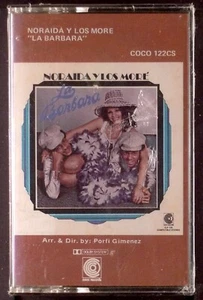 Noraida Y Los Moré – La Barbara CASSETTE COCO SALSA SEALED OOP - Imagen 1 de 2