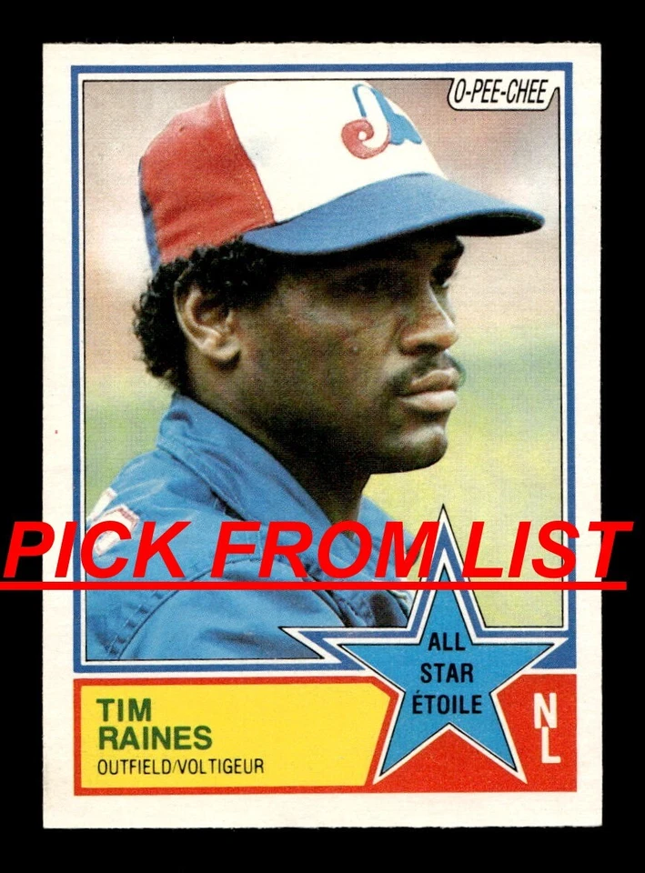 1983 O Pee Chee OPC 200-396 EX-MT/NM Pick From List All PICTURED - Image 1 of 1