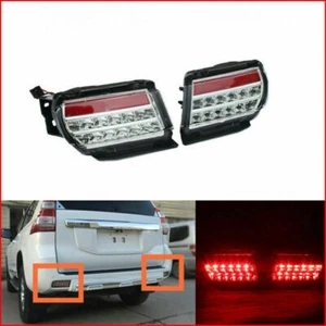 Fit For Toyota Land Cruiser Prado 2010-2018 LED Rear Bumper Lamp Fog Light 2Pcs - Picture 1 of 6
