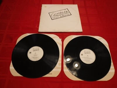 Genesis Three Sides Live 1982 2x LP Turn It On Again Abacab Paperlate SD2-2000 - Image 1 of 4