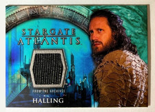 Stargate Atlantis Season 2 Costume Card Christopher Heyerdahl as Halling