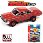 Voitures d'occasion Auto World Thunderjet Ok 1962 Chevrolet Bel Air Coupé rouge HO voiture à sous