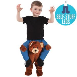 Toddler Bear Piggyback Halloween costume one size 2-4 years 