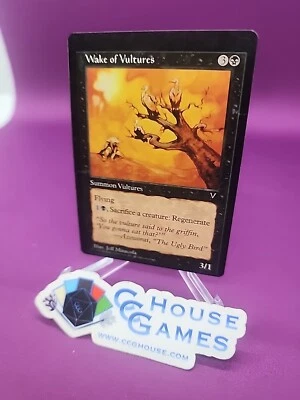 Wake Of Vultures Visions Miscut Front Alignment Error Misprint MTG *CCGHouse* - Image 1 of 4
