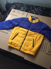 supreme yellow puffer jacket