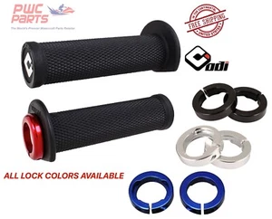 ODI RUFFIAN 2.1 Lock-On Grips 3/4 YFZ450 YFZ450R BLASTER BANSHEE GRIZZLY YAMAHA - Picture 1 of 9