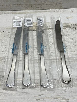 Juego de 4 cuchillos de cena con punta de catedral festoneada de acero inoxidable Villeroy & Boch Medina Foto 1 de 4