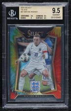 2015-16 Panini Select Tie-Dye Prizm /30 Wayne Rooney #31.1 BGS 9.5 GEM MINT