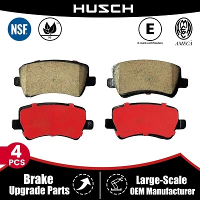 Rear Carbon Fiber Ceramic Brake Pads for Land Rover Range Rover Evoque 2012-2015 - Image 1 of 4