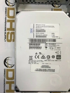 Unidad de disco duro IBM 8 TB 3,5 pulgadas 7,2K 12 Gbps SAS V5000 Gen1 - 00WK868 - 00WK881 - Imagen 1 de 2