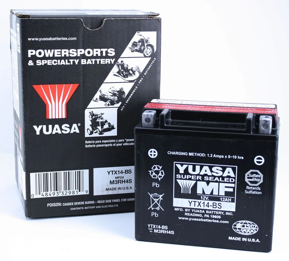 Yuasa Batteries for 2007 Kawasaki Ninja ZX14 for sale | eBay