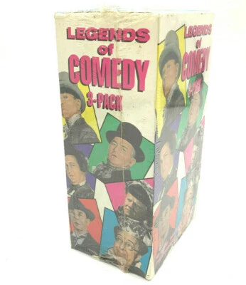 Legends Of Comedy 3 Tape Box Set (VHS, 2000) - NEW - Image 1 of 3