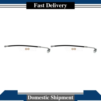 Dorman Front Brake Line Brake Hose Set of 2PCS Fits Ford F-250 1980-1989 — 第 1/3 张图片