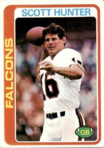 1978 Topps Scott Hunter Atlanta Falcons #36