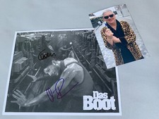 CLAUDE-OLIVER RUDOLPH & ERWIN LEDER 'The Boat' in-person signed photo 8x10+proof