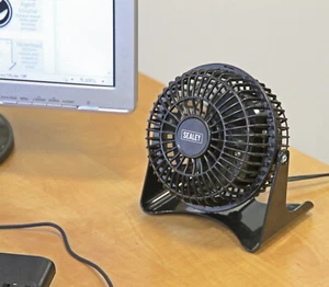Desk Fan Mini 4" 230V Sealey SFF04 - Picture 1 of 4