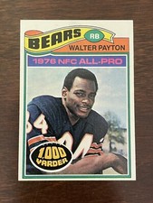 1977 TOPPS #360 WALTER PAYTON VINTAGE FOOTBALL CARD EX CONDITION BEARS HOF
