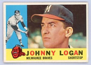 1960 Topps Set-Break #205: JOHNNY LOGAN "Milwaukee Braves"