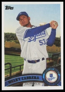 2011 Topps Kansas City Royals #KCR14 Melky Cabrera Kansas City Royals - Imagen 1 de 1