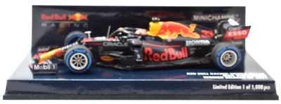 Minichamps Red Bull - Verstappen - GP de Bélgica 2021 1:43 Diecast F1 Car 410211333 Foto 1 de 4