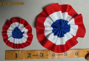 One Cockade Mini Liberty Hat Cockades Bastille Day French Revolution Les Miz  - Picture 1 of 7