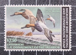 Scott RW49 1972 $7.50 Duck Stamp MNH PSE Cert Grade 98 SCV $150.00 - Picture 1 of 3