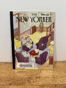The New Yorker October 15 2018 Full Magazine Theme Cover Jean-Jacques Sempé - Foto 1 di 1