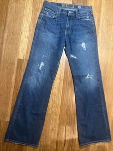 Buckle BKE Tyler Bootcut Jeans Mens 32x34 Medium Wash Blue Premium Stretch Denim - Picture 1 of 10