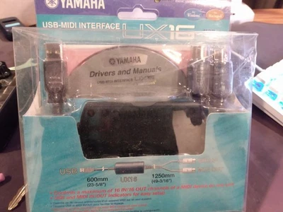 YAMAHA UX16 USB MIDI Interface Cable Cord PC Mac Adapter Compatible #1 - Image 1 of 2