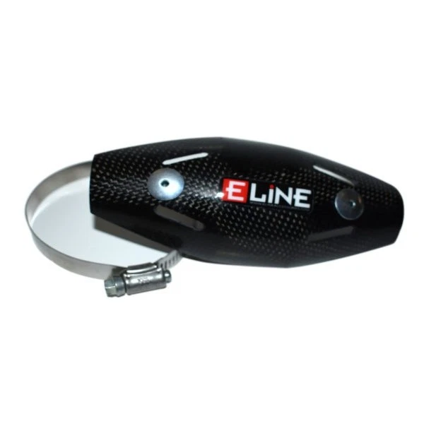 E-Line Carbon Fiber Heat Shield for FMF MegaBomb / PowerBomb #UMB - Image 1 of 1