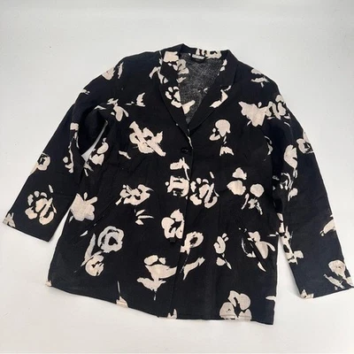 Max Mara Floral Linen Light Blazer Jacket US 4 Maxmara - Image 1 of 4