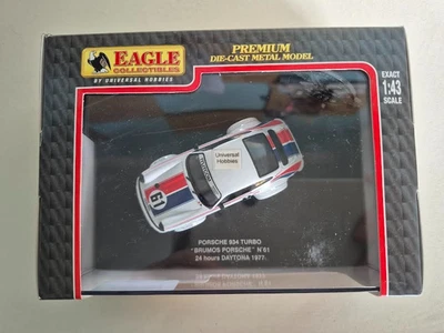 Porsche 934 Turbo Brumos #61 24H Daytona 1977 1:43 Eagle coleccionable Foto 1 de 3