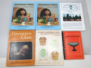Greentown Glass Book Collection Lot Boyd Measell Reproductions 1992 Price Guide - Picture 1 of 12