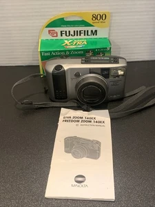 Minolta Freedom Zoom 140 EX Panorama Film 35mm Camera TESTED WORKS AS SHOULD! - Picture 1 of 10
