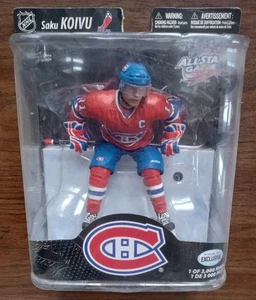 Figura de acción exclusiva de McFarlane 1 de 3000 - SAKU KOIVU #11 - Montreal Canadiens - Imagen 1 de 2